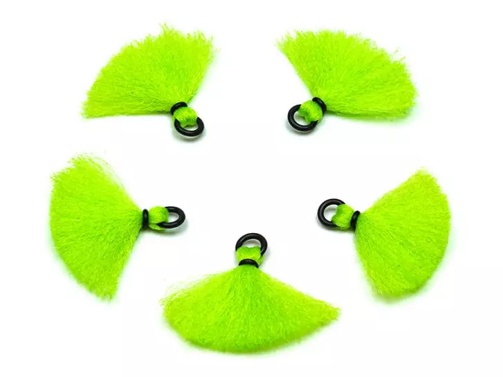 Strike indicator POLY PLUS hotfly - 5 pz. - small - green
