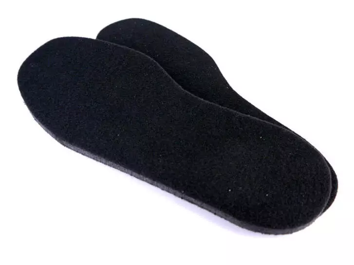 Synthetische SCHWARZE FILZSOHLEN für Watschuhe - 12 mm