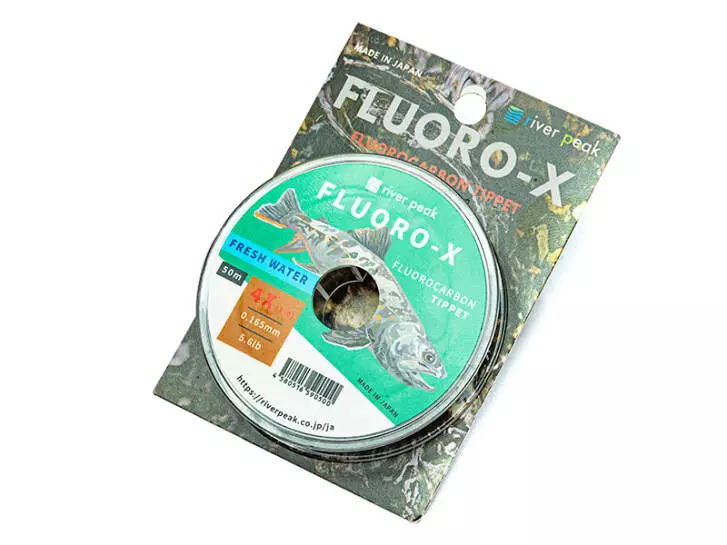 FLUORO-X Fluorocarbon tippet river peak - 50m - 7 X - 0,104 mm