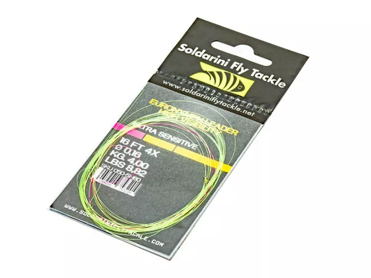 Finale sft EURO NYMPH LEADER HIGH VISIBILITY ultra sensitive - 490 cm - 0,16 mm