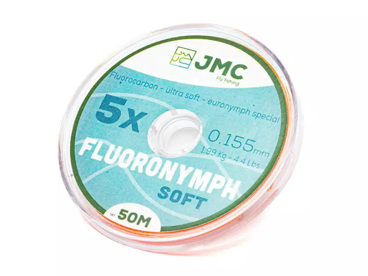 Fluorocarbon per finali jmc FLUORONYMPH SOFT - 50 m - 0,130 mm