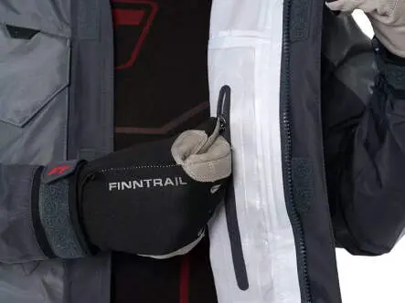 Giacca wading finntrail COASTER grey - MK