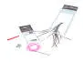 Pink Brassie Fliegenbinde Set