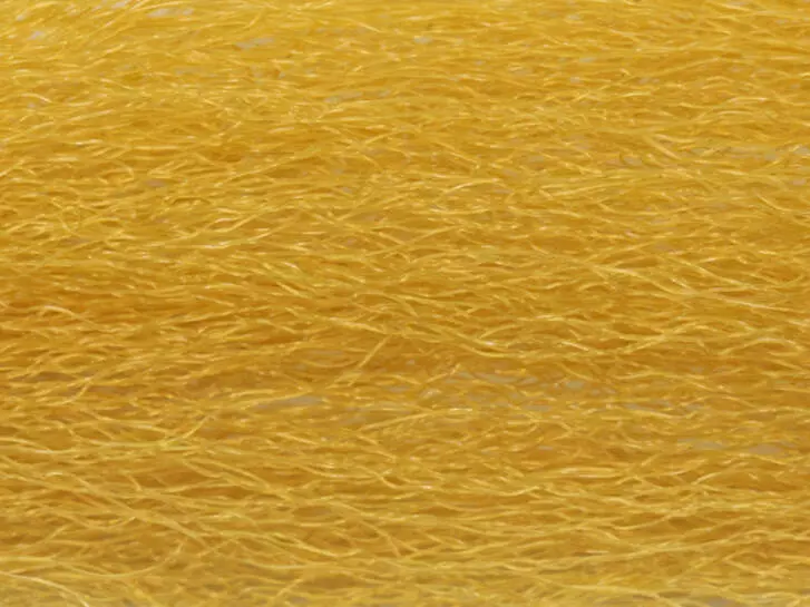 SUPER FLOATING PP FIBERS made in italy hotfly - 1 g - mustard