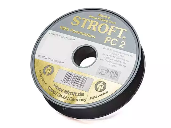 Fluorocarbon per terminali & finali stroft FC2 - 50 m - 0,40 mm