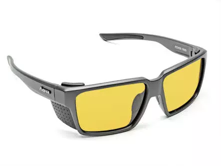 Occhiali polarizzati FISHER BLACK MATT aqua