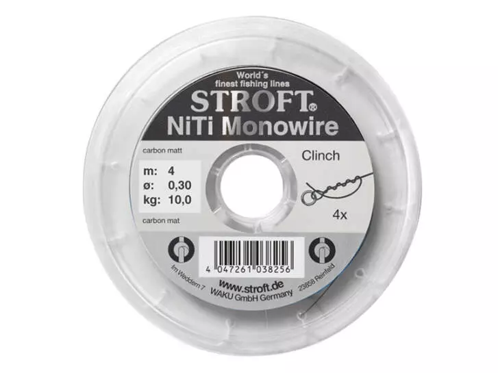Stroft NiTi MONOWIRE - Cavetto in nichel titanio annodabile - 4 m - 0,35 mm