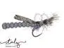 Grey Sedge Spinfly - 0,60 g - 4 cm - Hakengr. 10