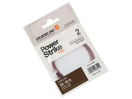 Terminale guideline POWER STRIKE PRO - super dry - 455 cm / 15 ft - 0,15 mm