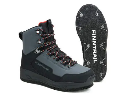 Scarponi wading finntrail WADEMAN FELT dark grey