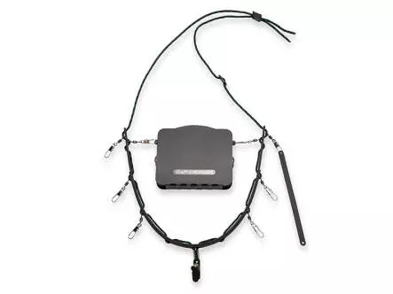 C&F design LANYARD WITH UNIVERSAL SYSTEM FLY PATCH