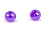 Tungsten Kopfperlen geschlitzt - METALLIC PURPLE - 10 Stk. - 3,5 mm