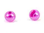 Palline in tungsteno con taglio - METALLIC DARK PINK - 100 pz. - 3,0 mm