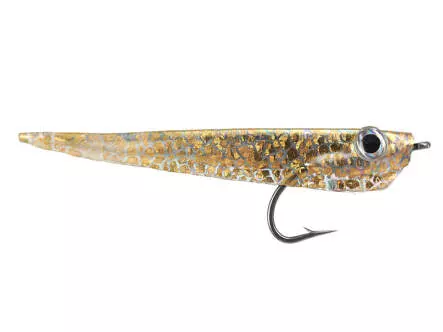 Gummy Minnow - Mottled Gold 6