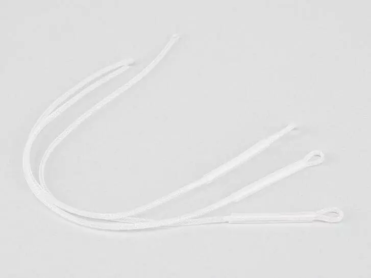 Connettori ad asola - bianco - 3 pz.