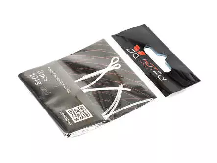 Connettori ad asola - bianco - 3 pz.