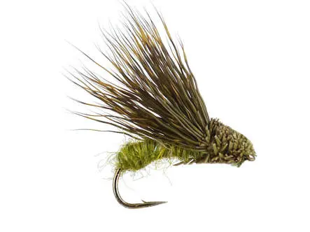 Deer Hair Emerger Sedge Olive 10