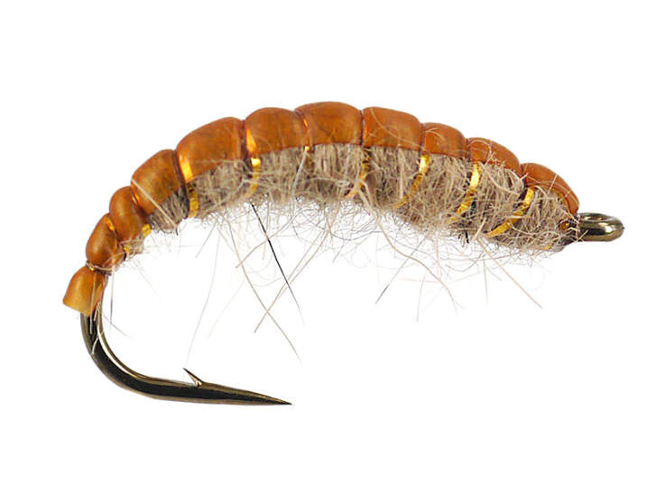 Czech Nymph Flies with Semtex, 18 Pack Mixed Colours, size 10/12