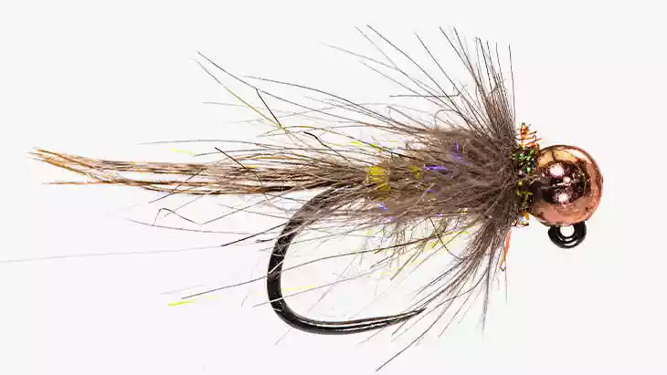 6 pièces Mouches de pêche à la Mouche réalistes nymphe Scud