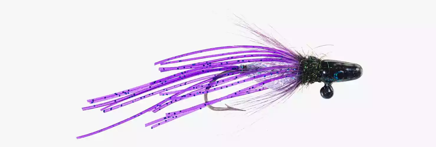 Fliegenmuster mit eingebundenen FLAKED SILI LEGS